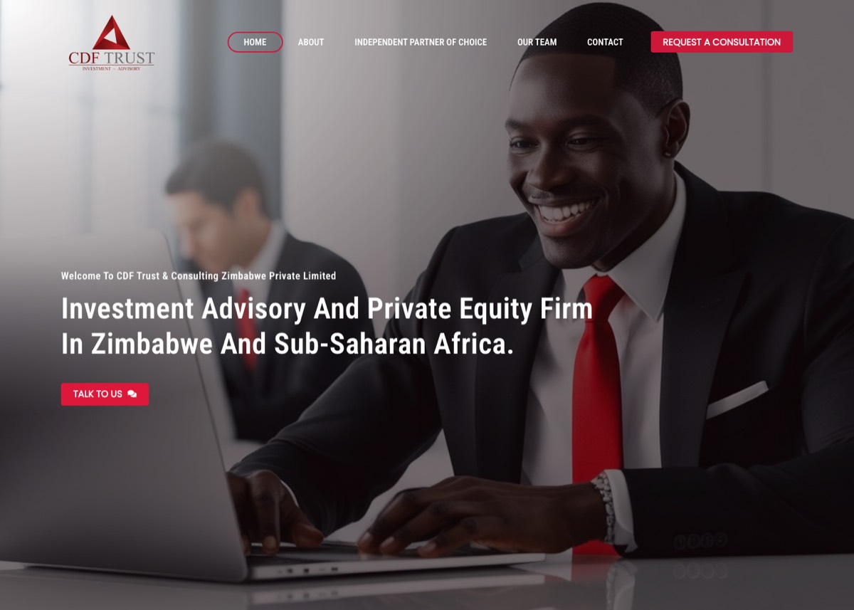CDF Trust investment advisory website