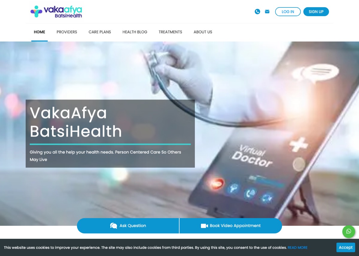 VakaAfya BatsiHealth telehealth platform